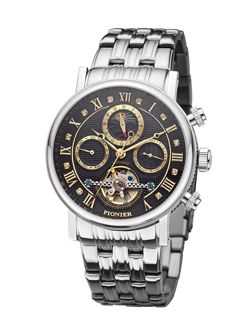 Chicago P7002-7 | Silver |  Automatic Diamonds Pionier Germany