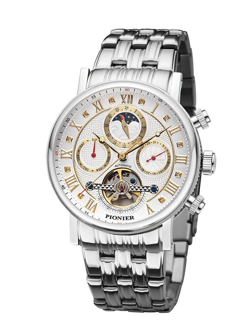 Chicago P7002-6 | Silver | Automatic Diamonds Pionier Germany