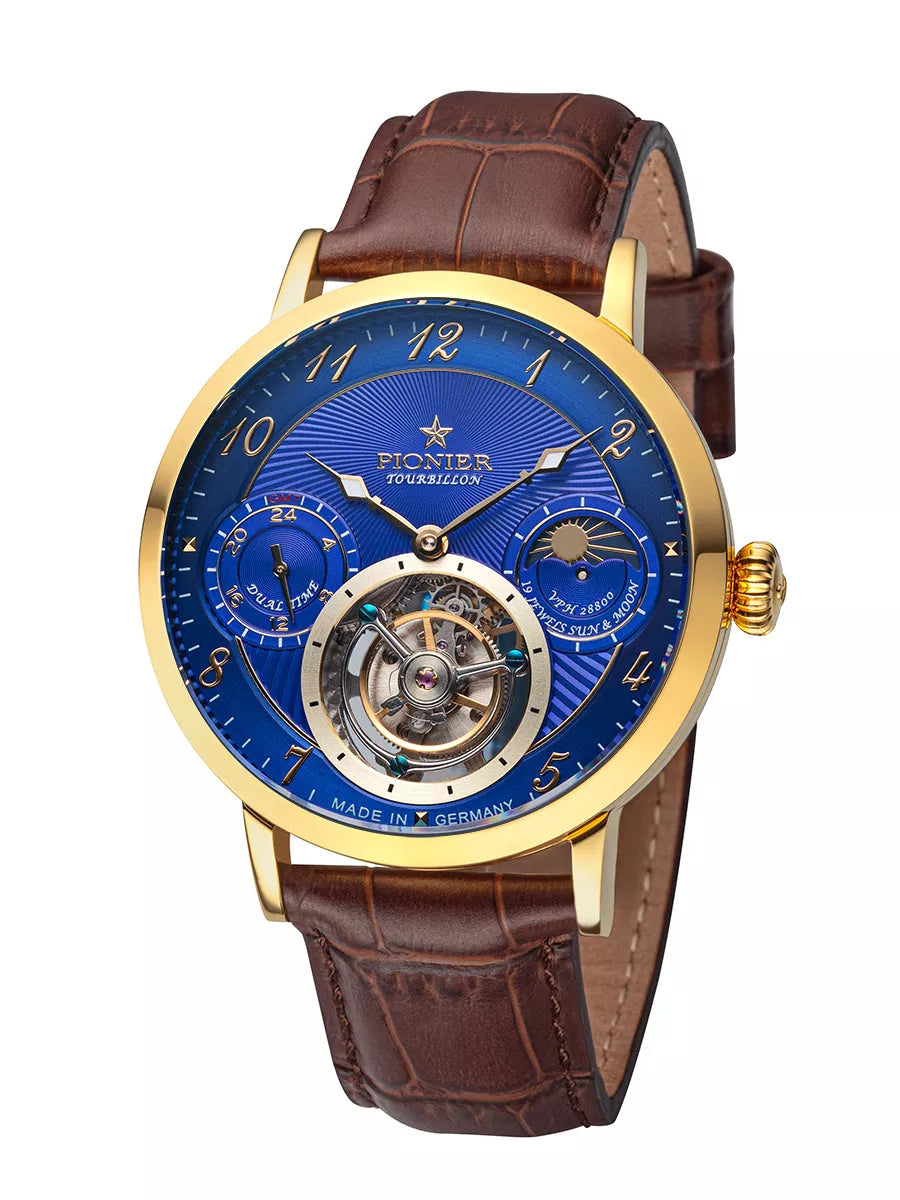 Basel Tourbillon Pionier - GM-903-4 Handmade German Watch