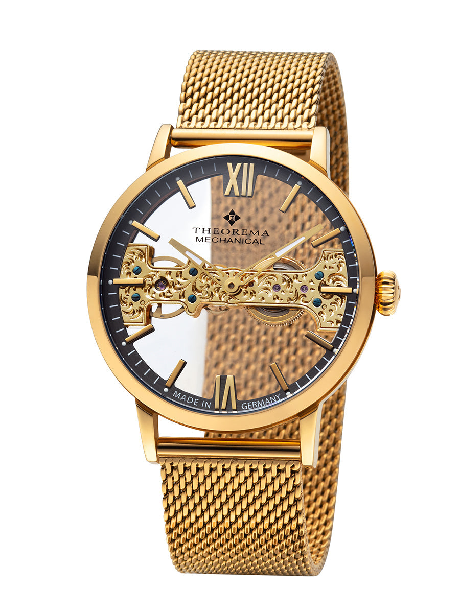 San Francisco Theorema GM-116-10 |Gold| MADE IN GERMANY WATCH