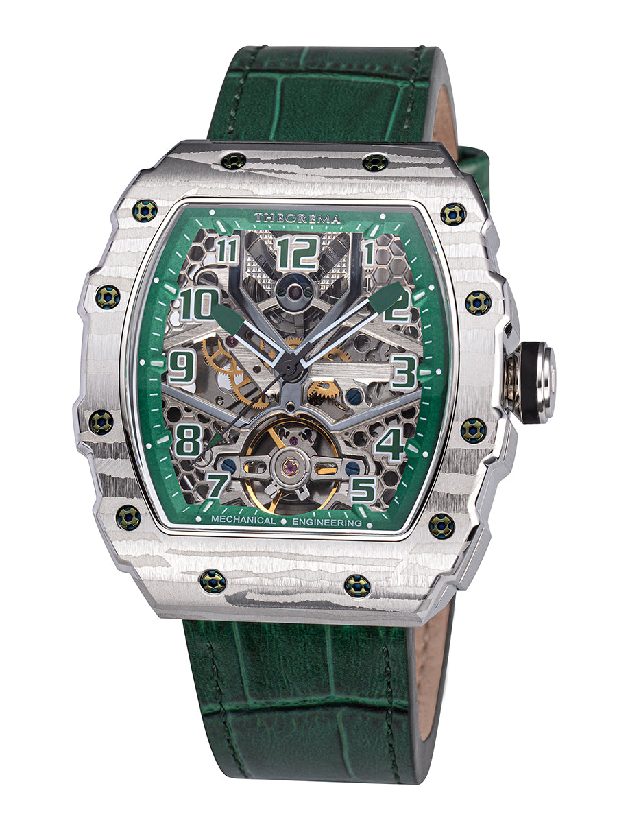 Singapore Theorema - GM-131-2 | Silver | Automatic Skeleton Watch