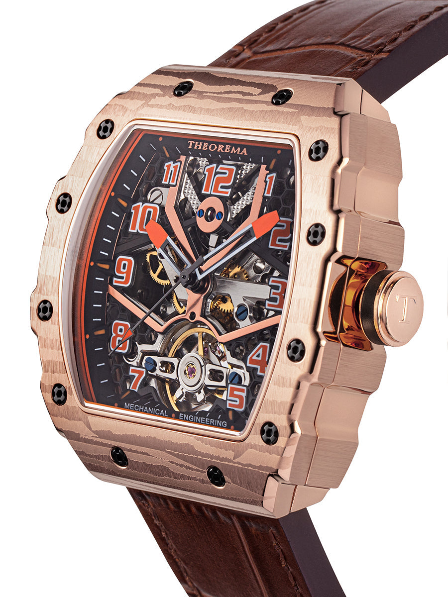 Singapore Theorema - GM-131-6 | Bronze | Automatic Skeleton Watch