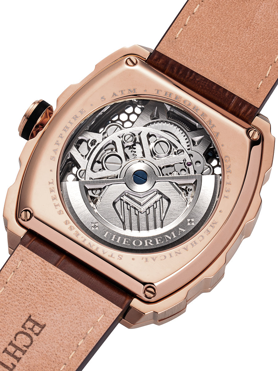 Singapore Theorema - GM-131-6 | Bronze | Automatic Skeleton Watch